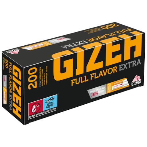 GIZEH Full Flavor Extra Hülsen 200 Stück