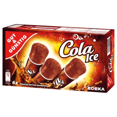 GUT&GÜNSTIG Cola-Ice, 6 Stück 660 ml