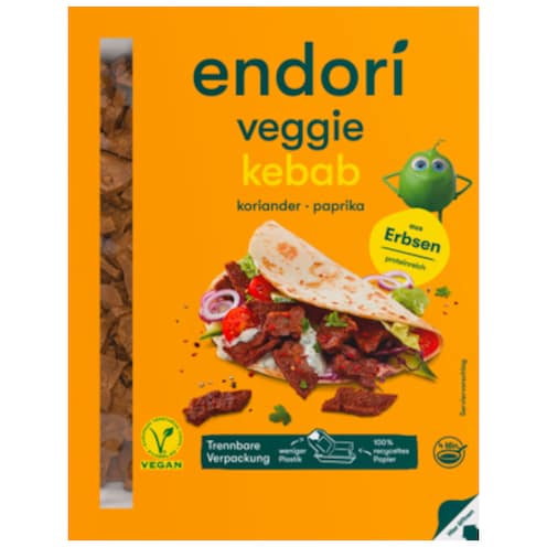 endori Veggie Kebab Koriananda Paprika 170 g
