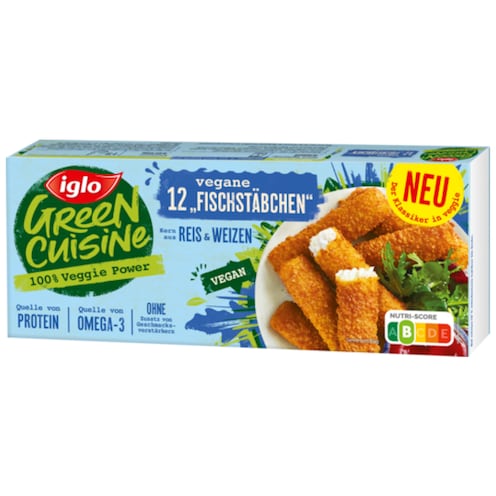 iglo Green Cuisine Vegane Fischstäbchen 12 Stück
