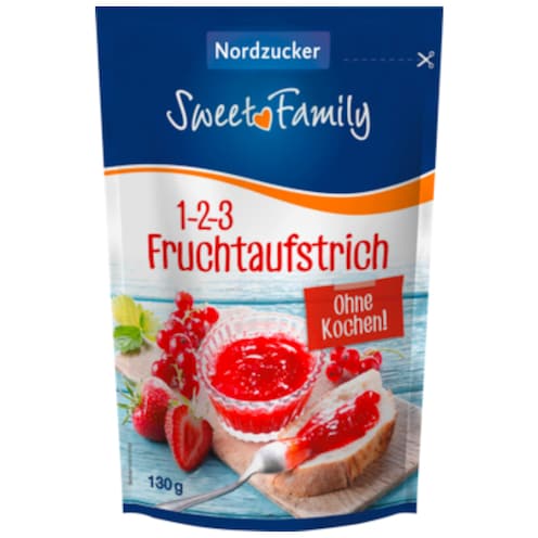 Sweet Family 1-2-3 Fruchtaufstrich 130 g