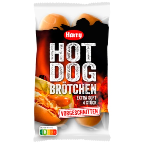 Harry Hot Dog Brötchen 4 Stück