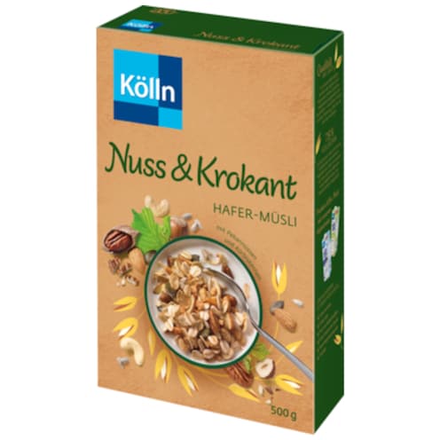 Kölln Nuss & Krokant Hafer-Müsli 500 g