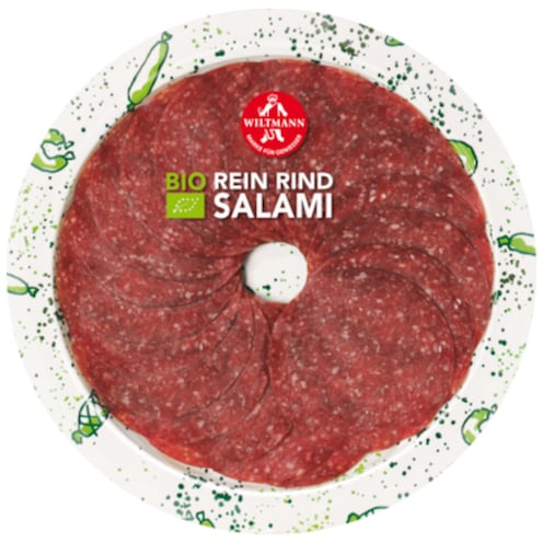 Wiltmann Bio Rein Rind Salami 80 g