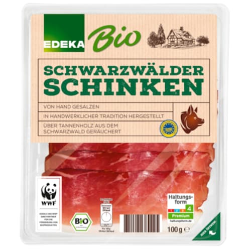 EDEKA Bio Schwarzwälder Schinken 100 g