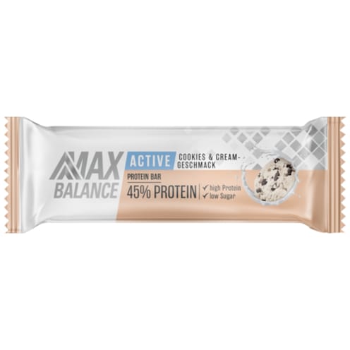 Maxbalance Proteinriegel Cookies & Cream-Geschmack 40 g