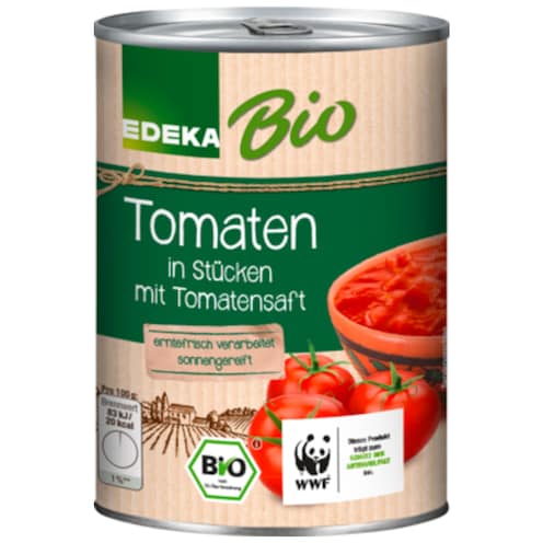 EDEKA Bio Tomaten in Stücken 400 g