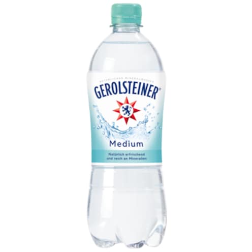 Gerolsteiner Mineralwasser Medium 0,75 l