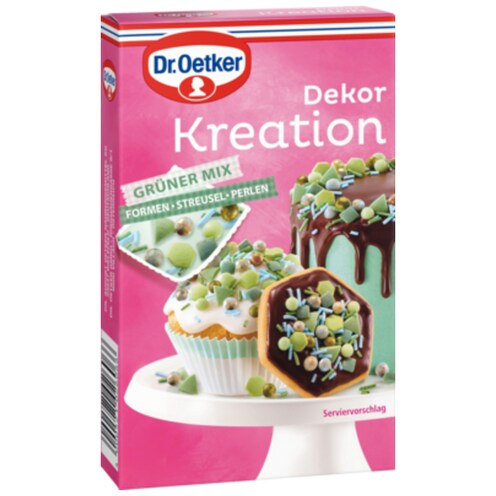 Dr.Oetker Dekor Kreation Grüner Mix 60 g