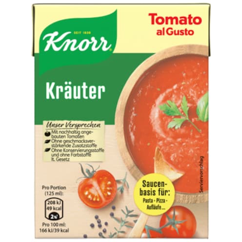 Knorr Tomato al Gusto Kräuter 370 g