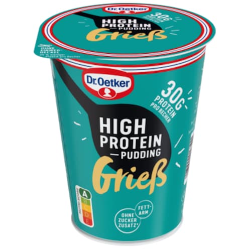 Dr.Oetker High Protein Pudding Grieß 400 g