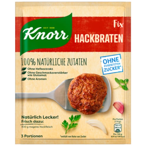 Knorr Natürlich Lecker Hackbraten 61 g