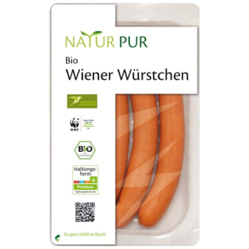 Natur Pur Bio Wiener Würstchen 4 Stück