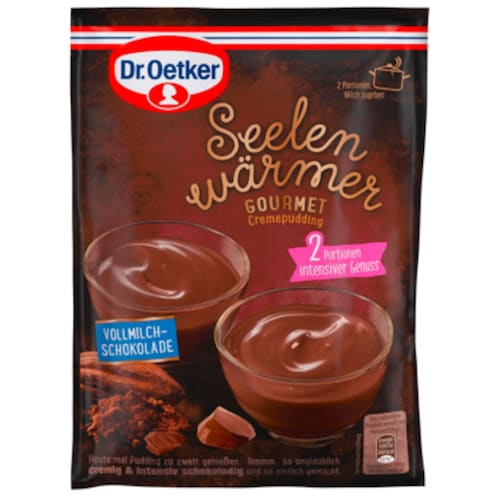 Dr.Oetker Seelenwärmer Gourmet Cremepudding Vollmilch Schokolade 90 g