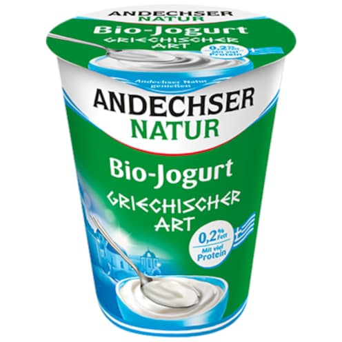 Andechser Natur Bio Jogurt griechischer Art Natur 0,2 % Fett 400 g
