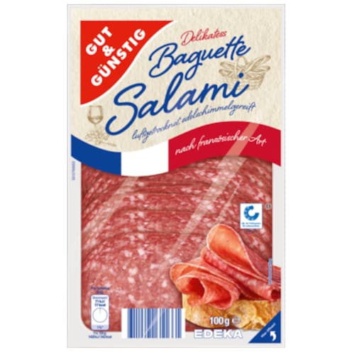 GUT&GÜNSTIG Baguette Salami 100 g