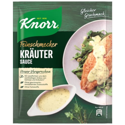 Knorr Feinschmecker Kräuter Sauce für 250 ml