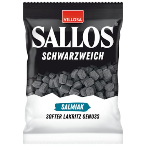 Villosa Sallos Schwarzweich Salmiak 200 g