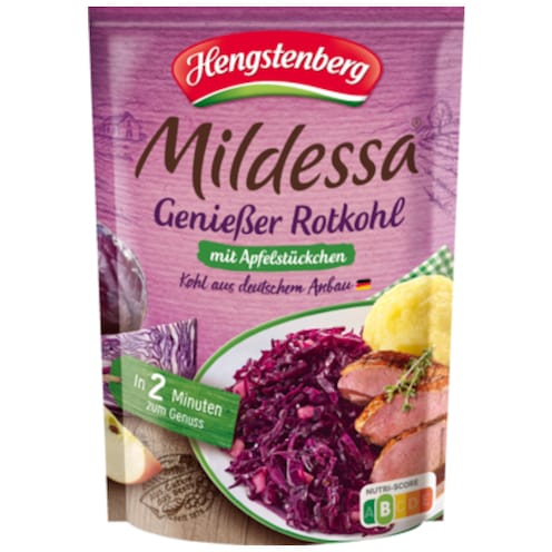 Hengstenberg Mildessa Genießer Rotkohl mit Apfelstückchen 400 g