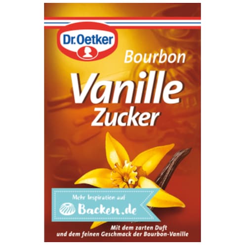 Dr.Oetker Bourbon Vanille Zucker 3 Stück x 8 g