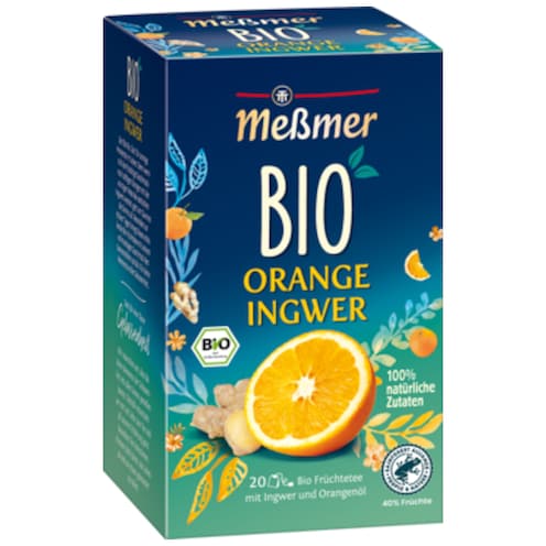 Meßmer Bio Orange Ingwer 20 Teebeutel