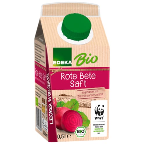 EDEKA Bio Rote-Bete-Saft 0,5 l