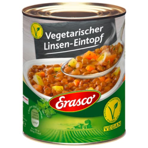 Erasco Vegetarischer Linsen-Eintopf 800 g