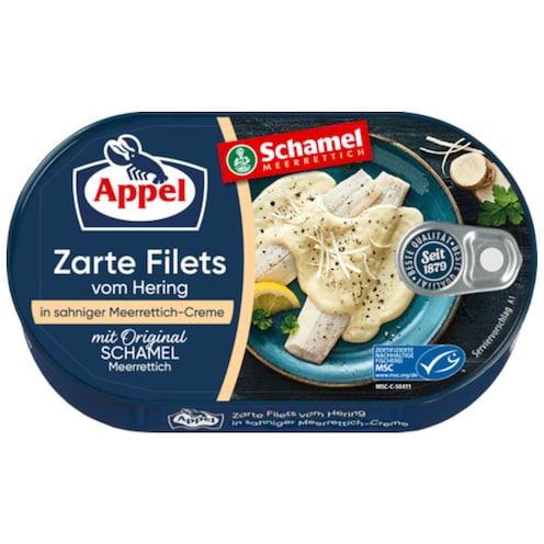 Appel MSC Zarte Filets in sahniger Meerrettich-Creme 200 g