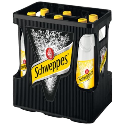 Schweppes Indian Tonic Water - Kiste 6 x 1 l