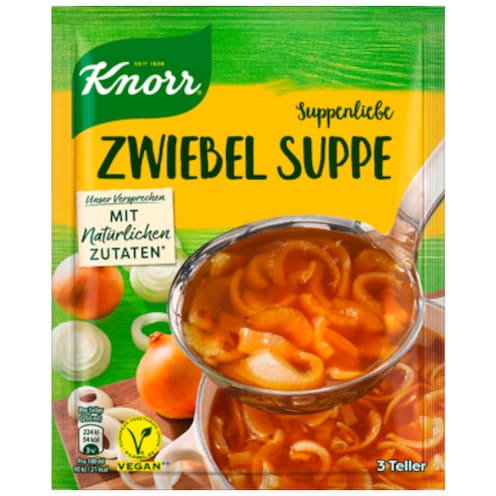 Knorr Suppenliebe Zwiebeln-Suppe für 3 Teller
