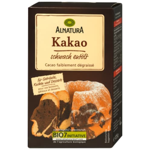 Alnatura Bio Kakao schwach entölt 125 g