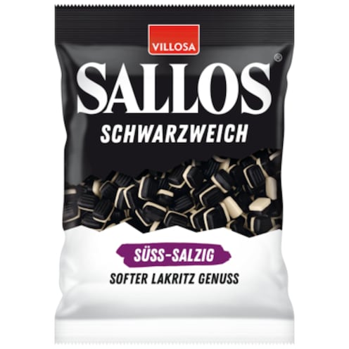 Villosa Sallos Schwarzweich Süß-Salzig 200 g