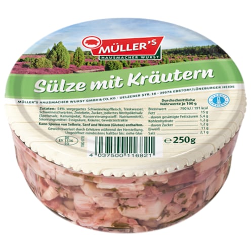 Müller's Sülze mit Kräutern 250 g