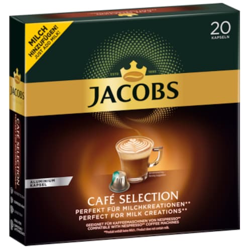 Jacobs Cafe Selection Kapseln 20 Stück