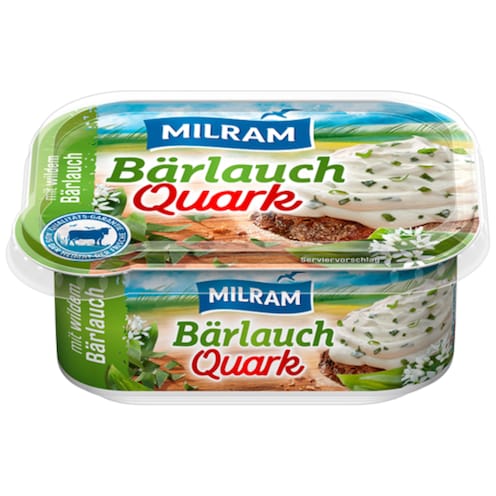 MILRAM Bärlauchquark 40 % Fett i. Tr. 185 g