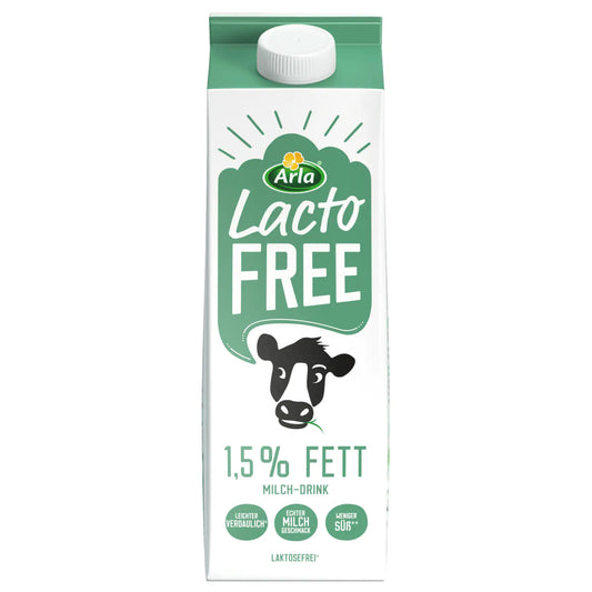 Arla LactoFree Laktosefreie Milch 1,5% 1l