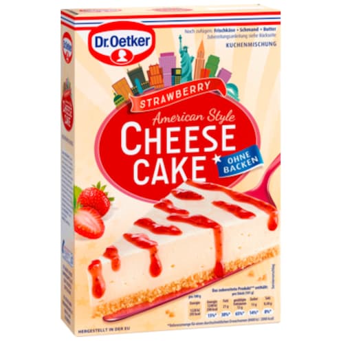 Dr.Oetker Cheesecake American Style Strawberry 320 g