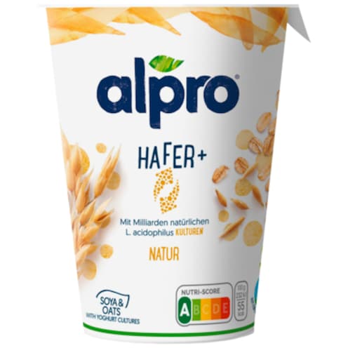 alpro Hafer + Natur Soja-Joghurtalternative 400 g