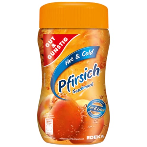 GUT&GÜNSTIG Pfirsich-Teegetränk 400 g