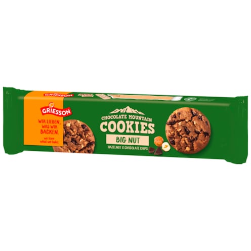 GRIESSON Chocolate Mountain Cookies Big Nut 150 g