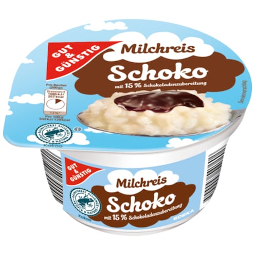 GUT&GÜNSTIG Milchreis Schoko 200 g