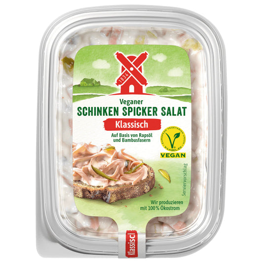 Rügenwalder Mühle Schinken Spicker Salat Vegan 150g