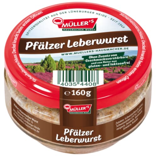 Müller's Pfälzer Leberwurst 160 g