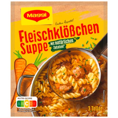 Maggi Guten Appetit Fleischklößchen Suppe für 750 ml