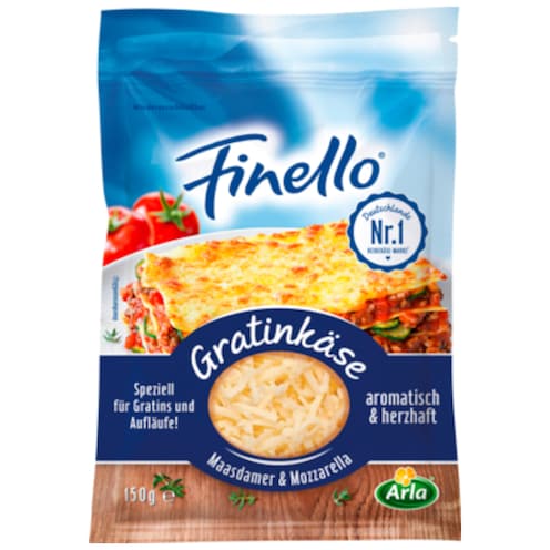 Arla Finello Gratinkäse 43 % Fett i. Tr. 150 g