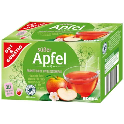 GUT&GÜNSTIG Apfel-Früchte-Tee 20 Beutel