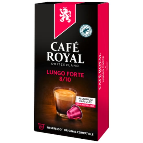 CAFÉ ROYAL Lungo Forte Kapseln 10 Kapseln