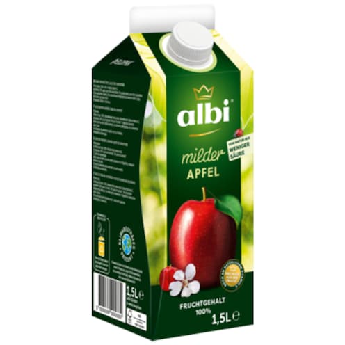 albi milder Apfel 1,5 l