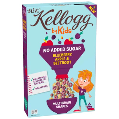 W.K Kellogg Kids Cerealien Blueberry, Apple & Beetroot 300 g