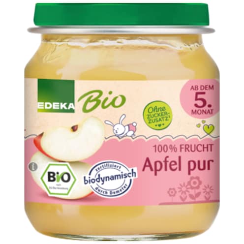 EDEKA Bio Apfel pur 125 g
